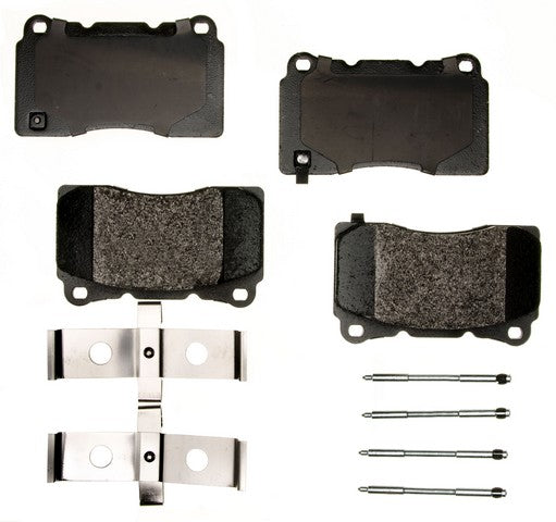 PXD1050 Performance Plus Carbon Fiber Disc Brake Pad Set Agna Brakes