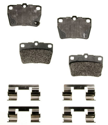 PXD1051 Performance Plus Carbon Fiber Disc Brake Pad Set Agna Brakes