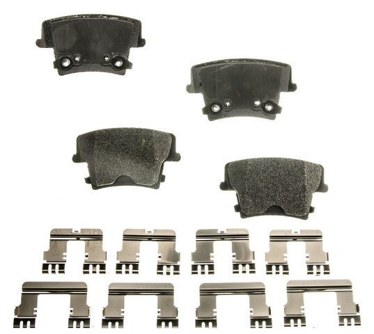 PXD1057B Performance Plus Carbon Fiber Disc Brake Pad Set Agna Brakes