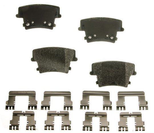 PXD1057 Performance Plus Carbon Fiber Disc Brake Pad Set Agna Brakes