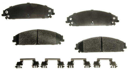 PXD1058 Performance Plus Carbon Fiber Disc Brake Pad Set Agna Brakes