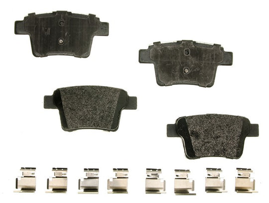 PXD1071 Performance Plus Carbon Fiber Disc Brake Pad Set Agna Brakes