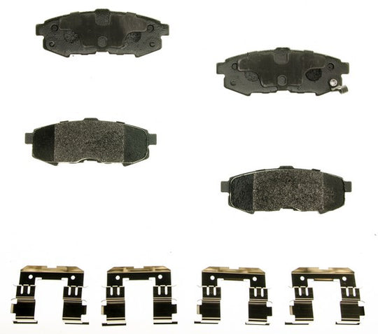 PXD1073 Performance Plus Carbon Fiber Disc Brake Pad Set Agna Brakes