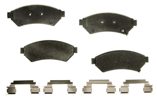 PXD1075 Performance Plus Carbon Fiber Disc Brake Pad Set Agna Brakes