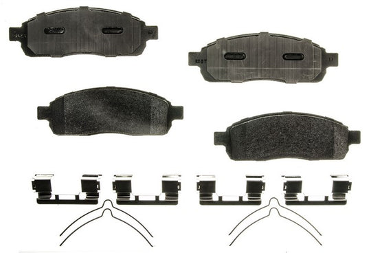 PXD1083 Performance Plus Carbon Fiber Disc Brake Pad Set Agna Brakes