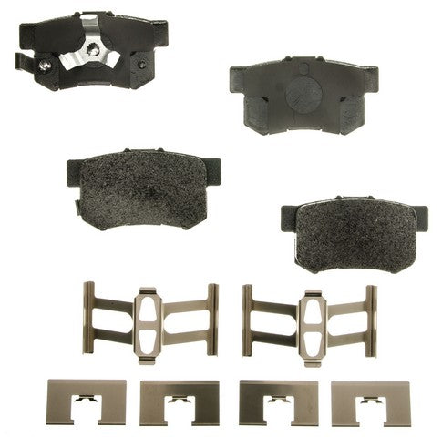 PXD1086 Performance Plus Carbon Fiber Disc Brake Pad Set Agna Brakes