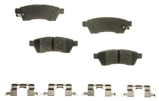 PXD1100 Performance Plus Carbon Fiber Disc Brake Pad Set Agna Brakes