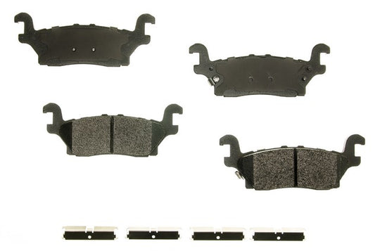 PXD1120 Performance Plus Carbon Fiber Disc Brake Pad Set Agna Brakes