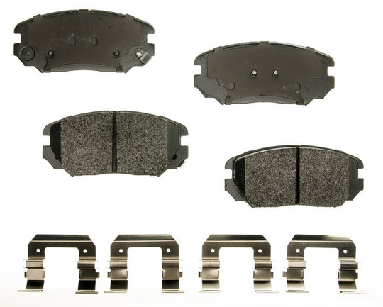 PXD1125 Performance Plus Carbon Fiber Disc Brake Pad Set Agna Brakes