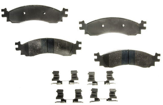 PXD1158 Performance Plus Carbon Fiber Disc Brake Pad Set Agna Brakes
