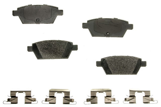 PXD1161 Performance Plus Carbon Fiber Disc Brake Pad Set Agna Brakes