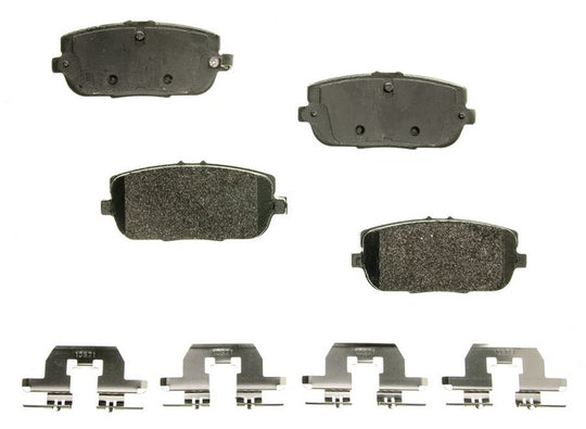 PXD1180 Performance Plus Carbon Fiber Disc Brake Pad Set Agna Brakes