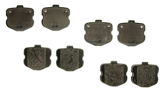PXD1185A Performance Plus Carbon Fiber Disc Brake Pad Set Agna Brakes