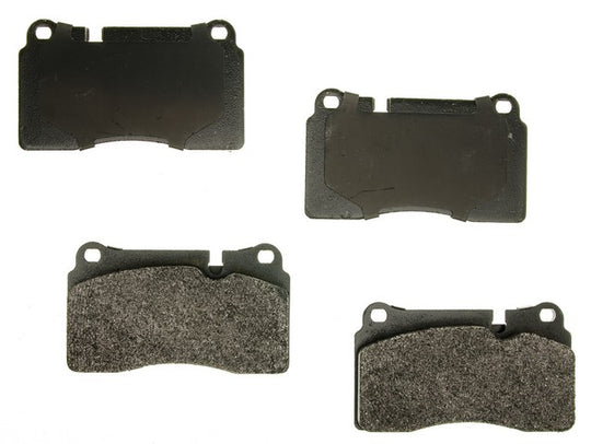 PXD1263A Performance Plus Carbon Fiber Disc Brake Pad Set Agna Brakes