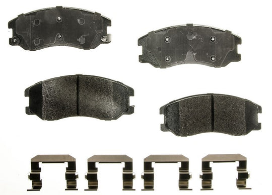 PXD1264 Performance Plus Carbon Fiber Disc Brake Pad Set Agna Brakes