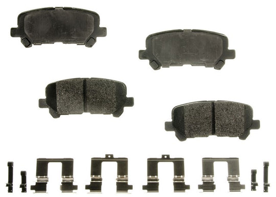 PXD1281 Performance Plus Carbon Fiber Disc Brake Pad Set Agna Brakes