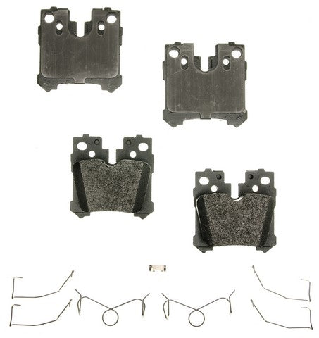 PXD1283A Performance Plus Carbon Fiber Disc Brake Pad Set Agna Brakes