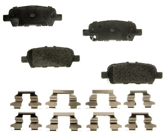 PXD1288 Performance Plus Carbon Fiber Disc Brake Pad Set Agna Brakes
