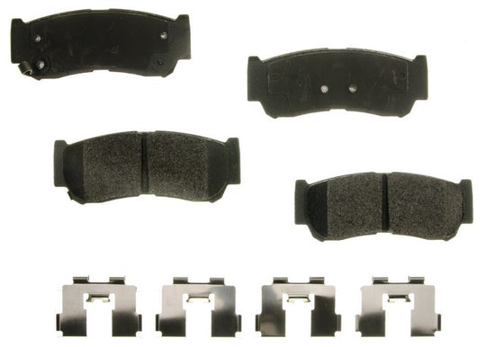 PXD1297 Performance Plus Carbon Fiber Disc Brake Pad Set Agna Brakes