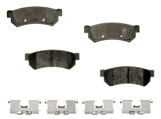 PXD1315 Performance Plus Carbon Fiber Disc Brake Pad Set Agna Brakes