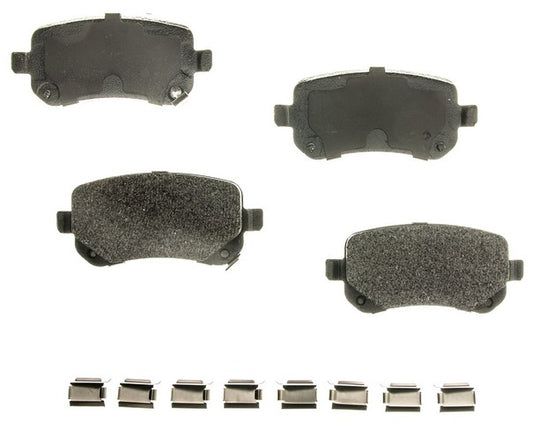 PXD1326 Performance Plus Carbon Fiber Disc Brake Pad Set Agna Brakes