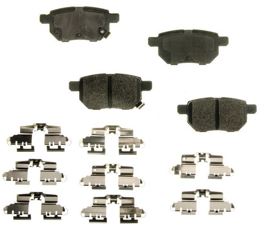 PXD1354 Performance Plus Carbon Fiber Disc Brake Pad Set Agna Brakes