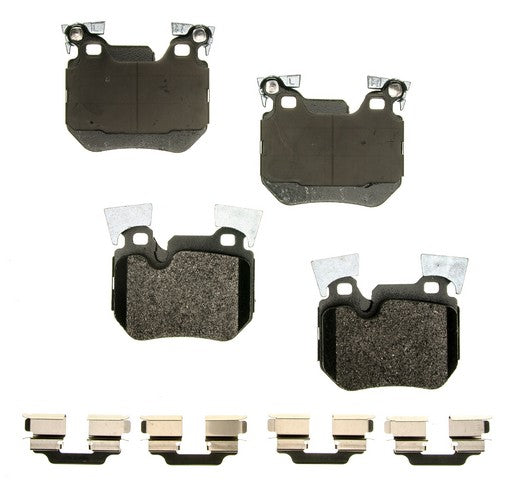 PXD1372A Performance Plus Carbon Fiber Disc Brake Pad Set Agna Brakes