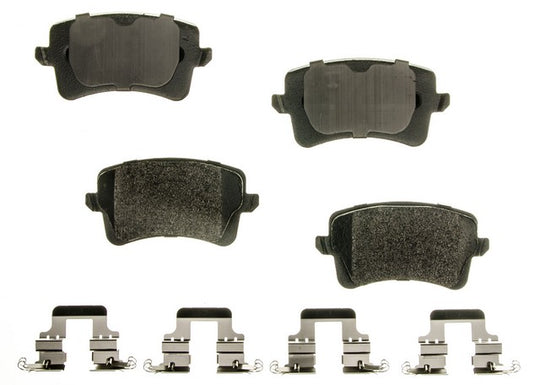 PXD1386 Performance Plus Carbon Fiber Disc Brake Pad Set Agna Brakes