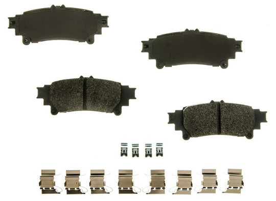 PXD1391 Performance Plus Carbon Fiber Disc Brake Pad Set Agna Brakes