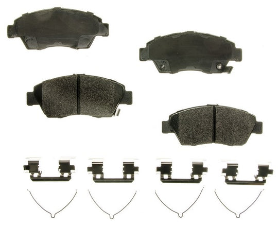 PXD1394 Performance Plus Carbon Fiber Disc Brake Pad Set Agna Brakes