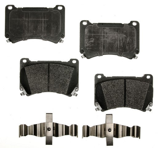 PXD1396 Performance Plus Carbon Fiber Disc Brake Pad Set Agna Brakes
