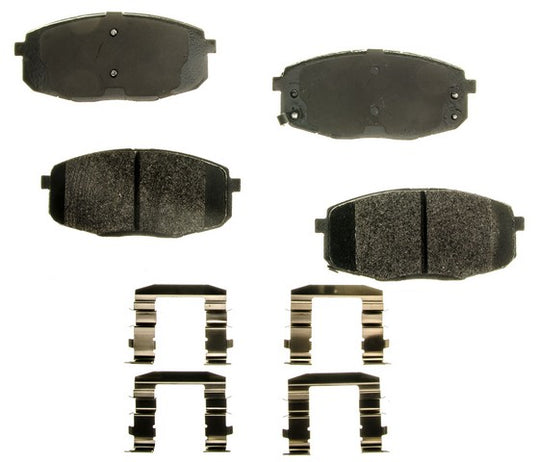 PXD1397 Performance Plus Carbon Fiber Disc Brake Pad Set Agna Brakes