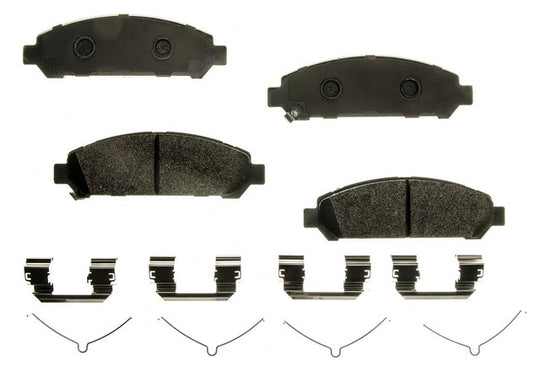 PXD1401 Performance Plus Carbon Fiber Disc Brake Pad Set Agna Brakes
