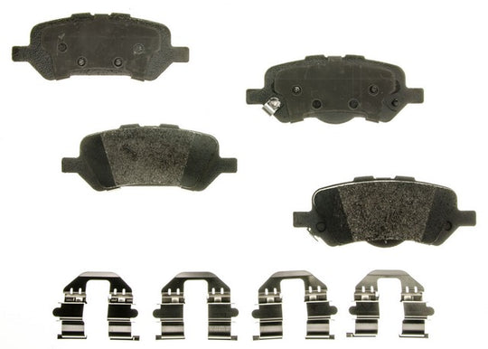 PXD1402 Performance Plus Carbon Fiber Disc Brake Pad Set Agna Brakes