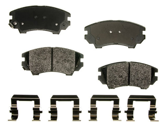 PXD1404 Performance Plus Carbon Fiber Disc Brake Pad Set Agna Brakes