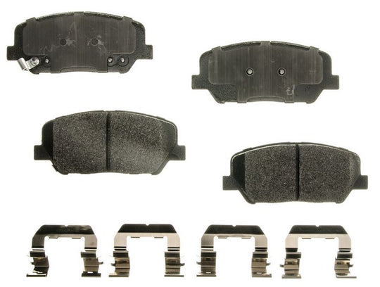 PXD1413 Performance Plus Carbon Fiber Disc Brake Pad Set Agna Brakes