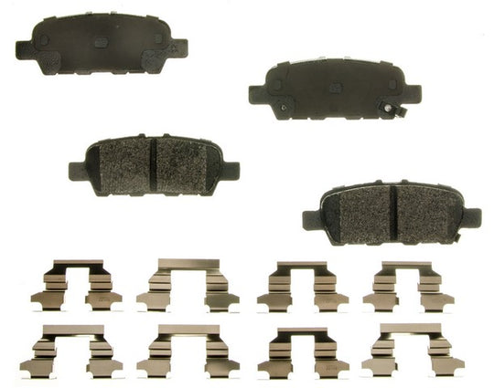 PXD1415 Performance Plus Carbon Fiber Disc Brake Pad Set Agna Brakes