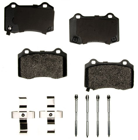 PXD1428 Performance Plus Carbon Fiber Disc Brake Pad Set Agna Brakes