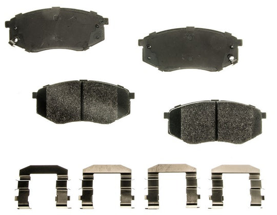 PXD1447 Performance Plus Carbon Fiber Disc Brake Pad Set Agna Brakes