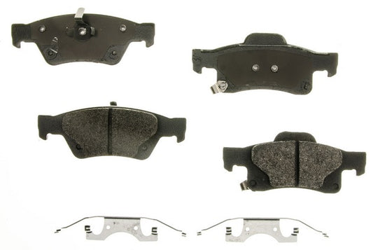 PXD1498 Performance Plus Carbon Fiber Disc Brake Pad Set Agna Brakes