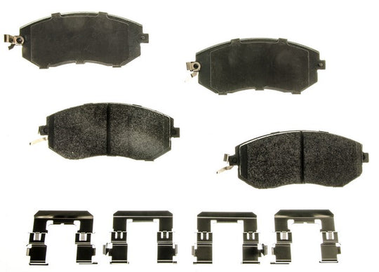 PXD1539 Performance Plus Carbon Fiber Disc Brake Pad Set Agna Brakes