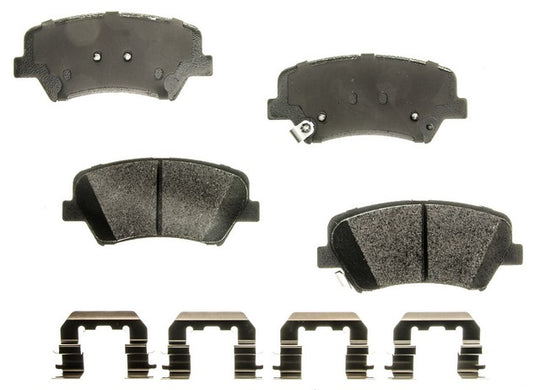 PXD1543 Performance Plus Carbon Fiber Disc Brake Pad Set Agna Brakes