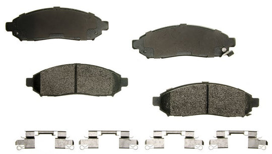 PXD1548 Performance Plus Carbon Fiber Disc Brake Pad Set Agna Brakes