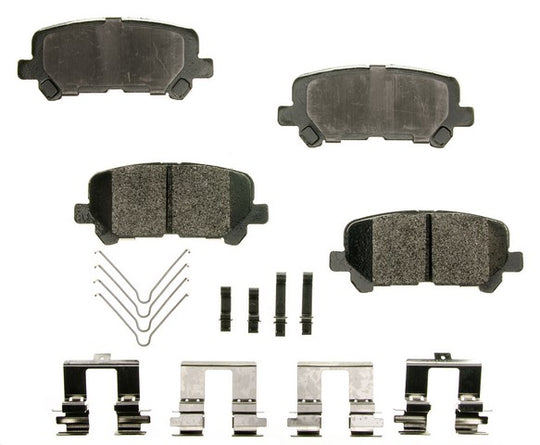 PXD1585 Performance Plus Carbon Fiber Disc Brake Pad Set Agna Brakes