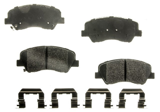 PXD1593 Performance Plus Carbon Fiber Disc Brake Pad Set Agna Brakes