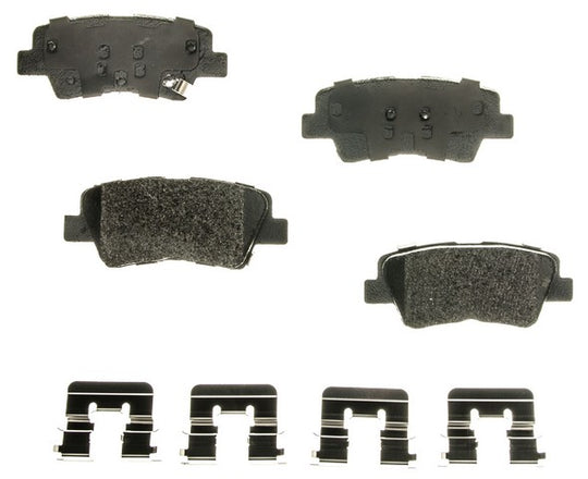 PXD1594 Performance Plus Carbon Fiber Disc Brake Pad Set Agna Brakes