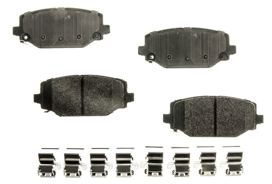 PXD1596 Performance Plus Carbon Fiber Disc Brake Pad Set Agna Brakes