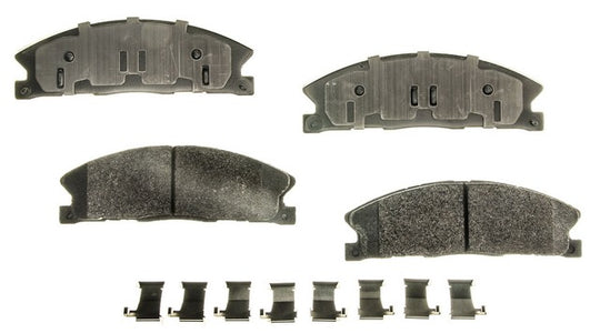 PXD1611 Performance Plus Carbon Fiber Disc Brake Pad Set Agna Brakes
