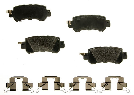 PXD1624 Performance Plus Carbon Fiber Disc Brake Pad Set Agna Brakes