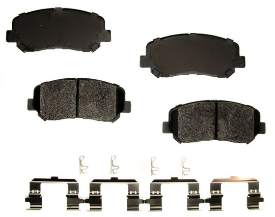 PXD1640A Performance Plus Carbon Fiber Disc Brake Pad Set Agna Brakes